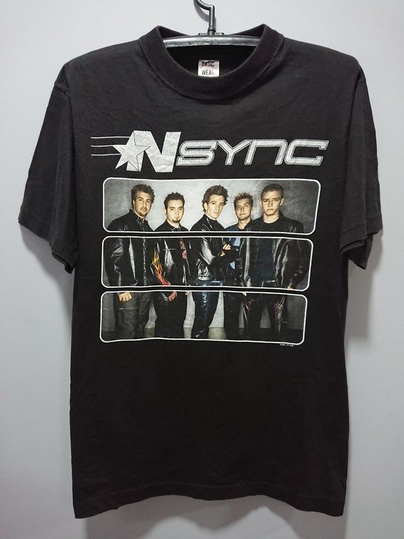 Vintage Nsync Popodyssey Tour 2001 Shirt Good Condition Justin Timberlake Chris Kirkpatrick Joey Fatone Lance Bass Jc Chasez Shirt