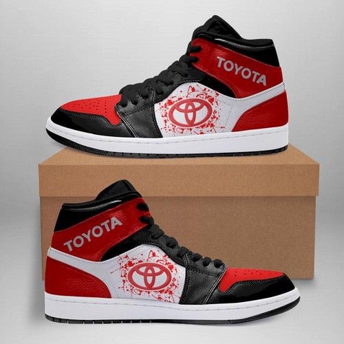 Toyota Automobile Car Air Jordan Sneakers Team Custom Design Shoes