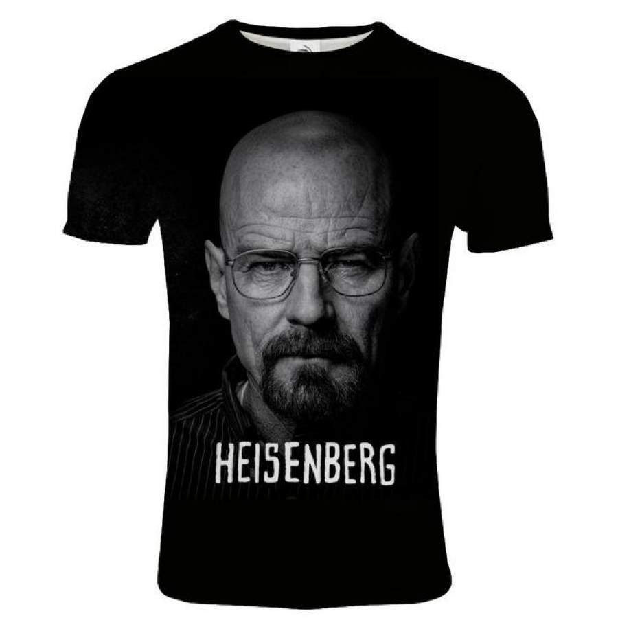 Breaking bad print short sleeve T-shirt