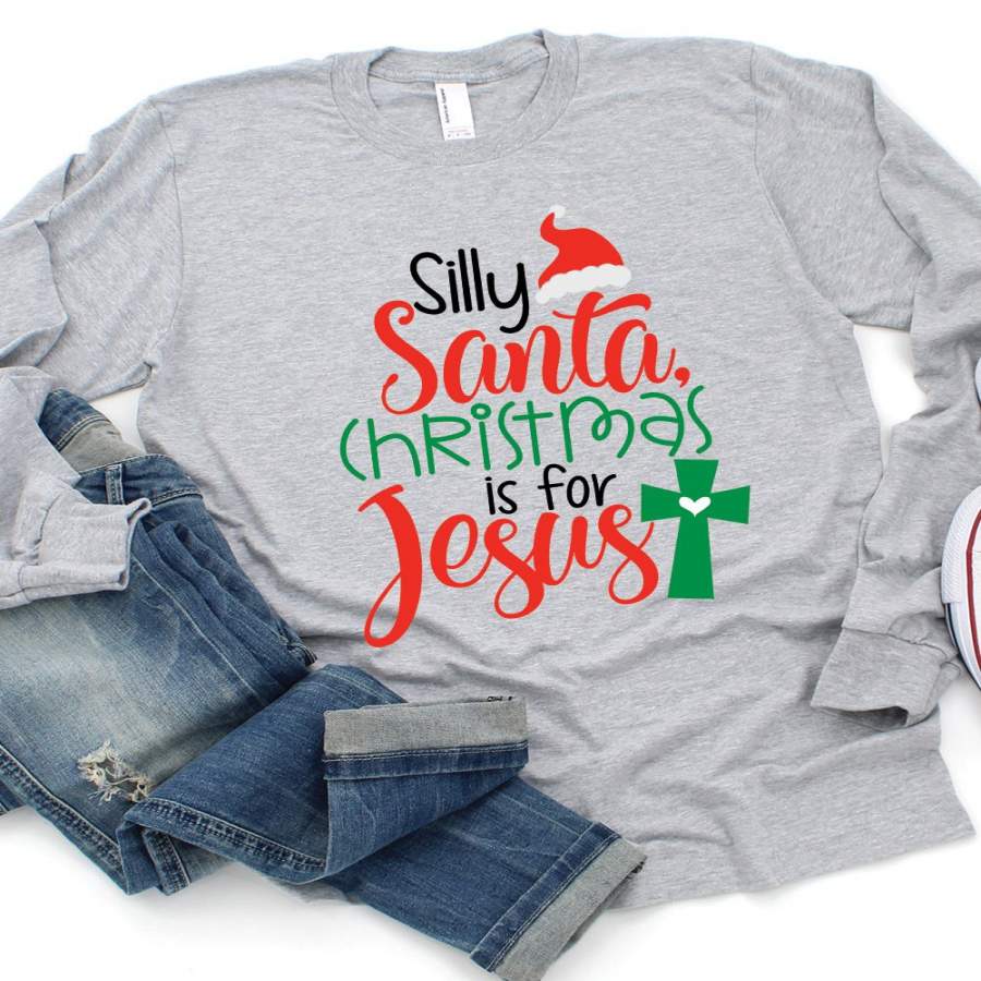 Silly Santa Long Sleeve