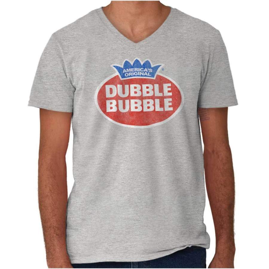 Vintage Bubble V-Neck T Shirt