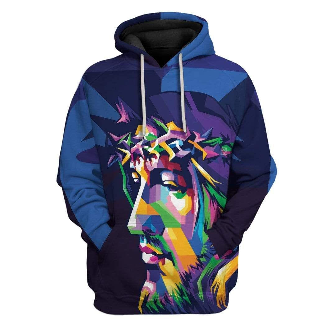 Flowermoonz 3D Jesus Christ Custom T-Shirts Hoodies Apparel