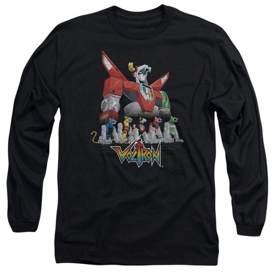 Voltron Lions Men’s Long Sleeve T-Shirt