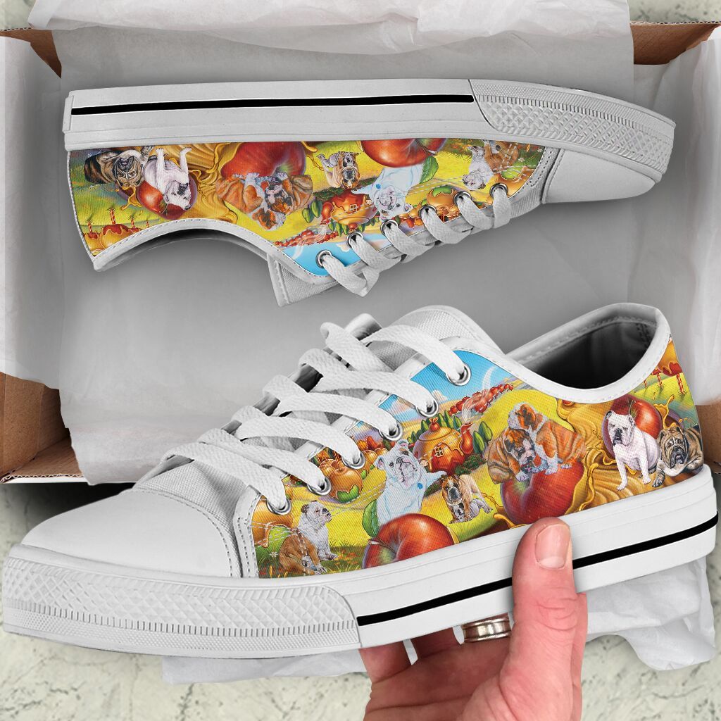 Bulldog Candy Apple Low Top Shoes