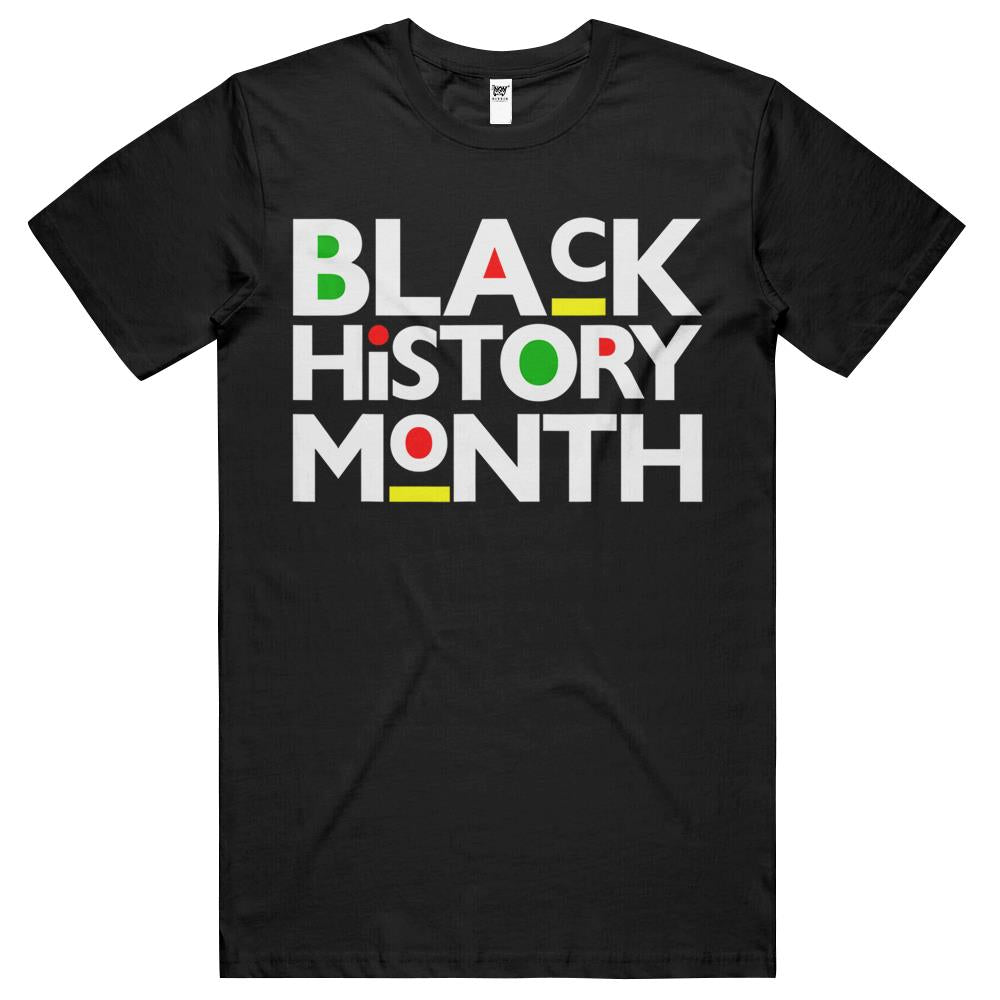 Black History Month Melanin Family Dad Mom Toddler Boy Girl T Shirts