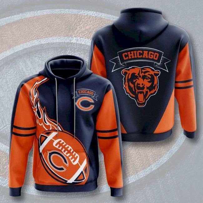 Chicago Bears 96 Unisex 3D Hoodie Gift For Fans