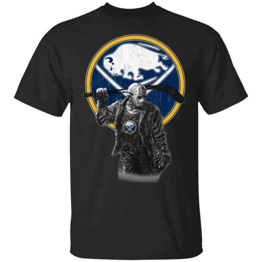 Jason Voorhees Buffalo Sabres Hockey Tee shirt Fan Men Women