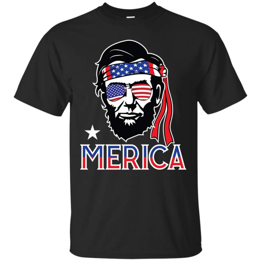 AGR Merica Abraham Lincoln T shirt Funny 4th of July USA American T shirt hoodie sweater