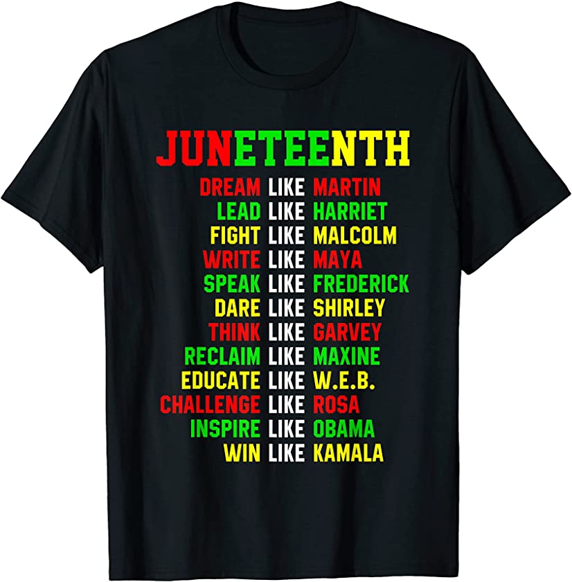 Retro African American Juneteenth Black Queen Pride June 19 T-Shirt