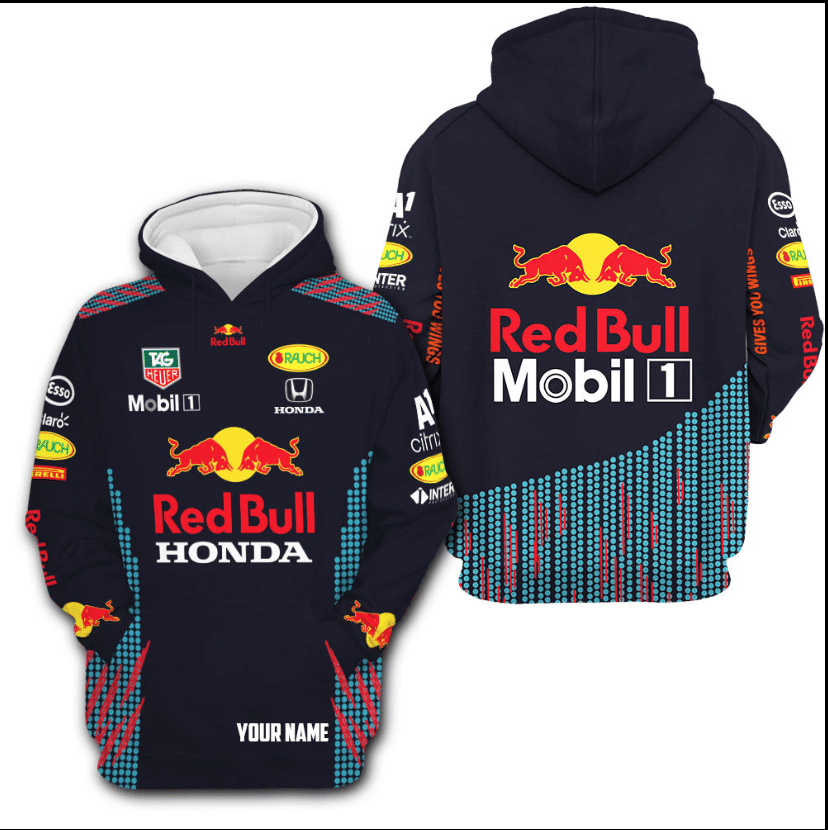 Max Verstappen World Champion Red Bull Hoodies – V6 – hoodiele