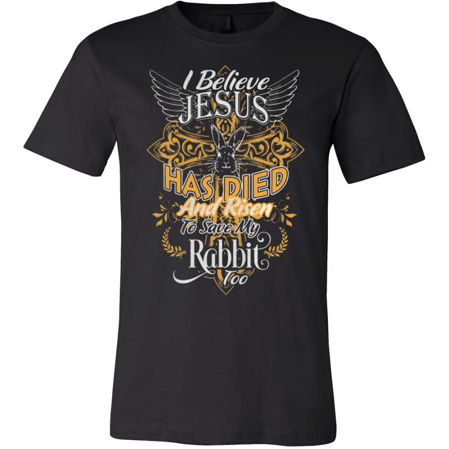 JESUS LOVES MY RABBIT T-SHIRT