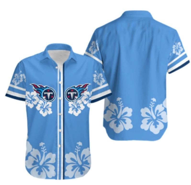 Tennessee Titans Hibiscus Flower Hawaii Shirt And Shorts Summer Collection 2 H97