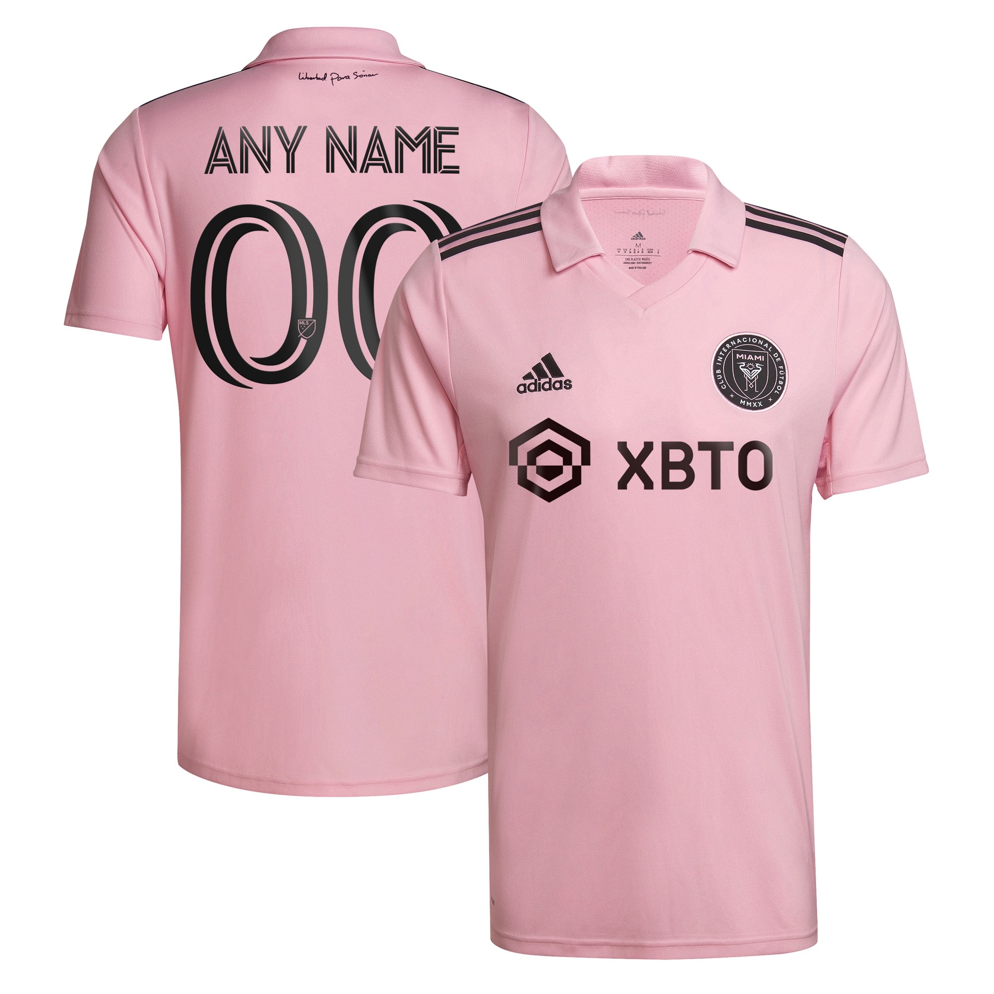 Inter Miami CF 2022 The Heart Beat Kit Replica Custom Jersey – Pink