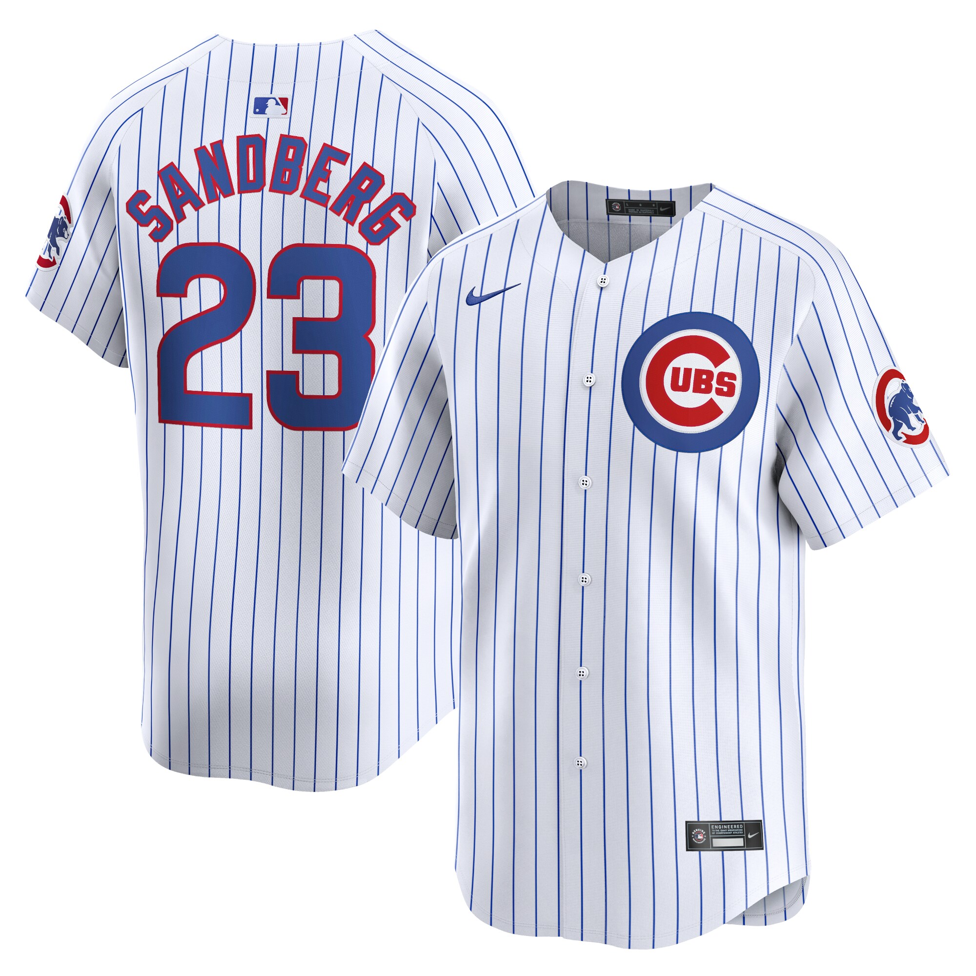 Ryne Sandberg Chicago Cubs Home Limited Player Jersey – White