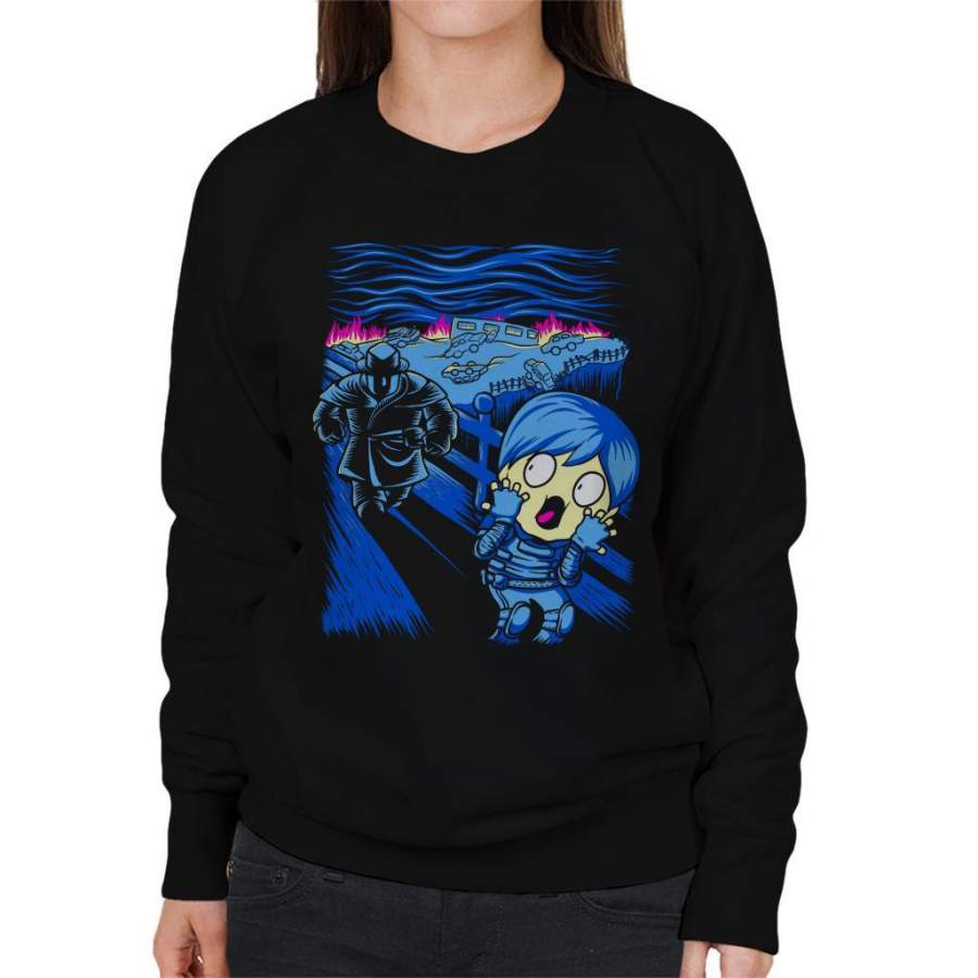 Raccoon Nightmare The Scream Resident Evil Women’s Sweatshirt