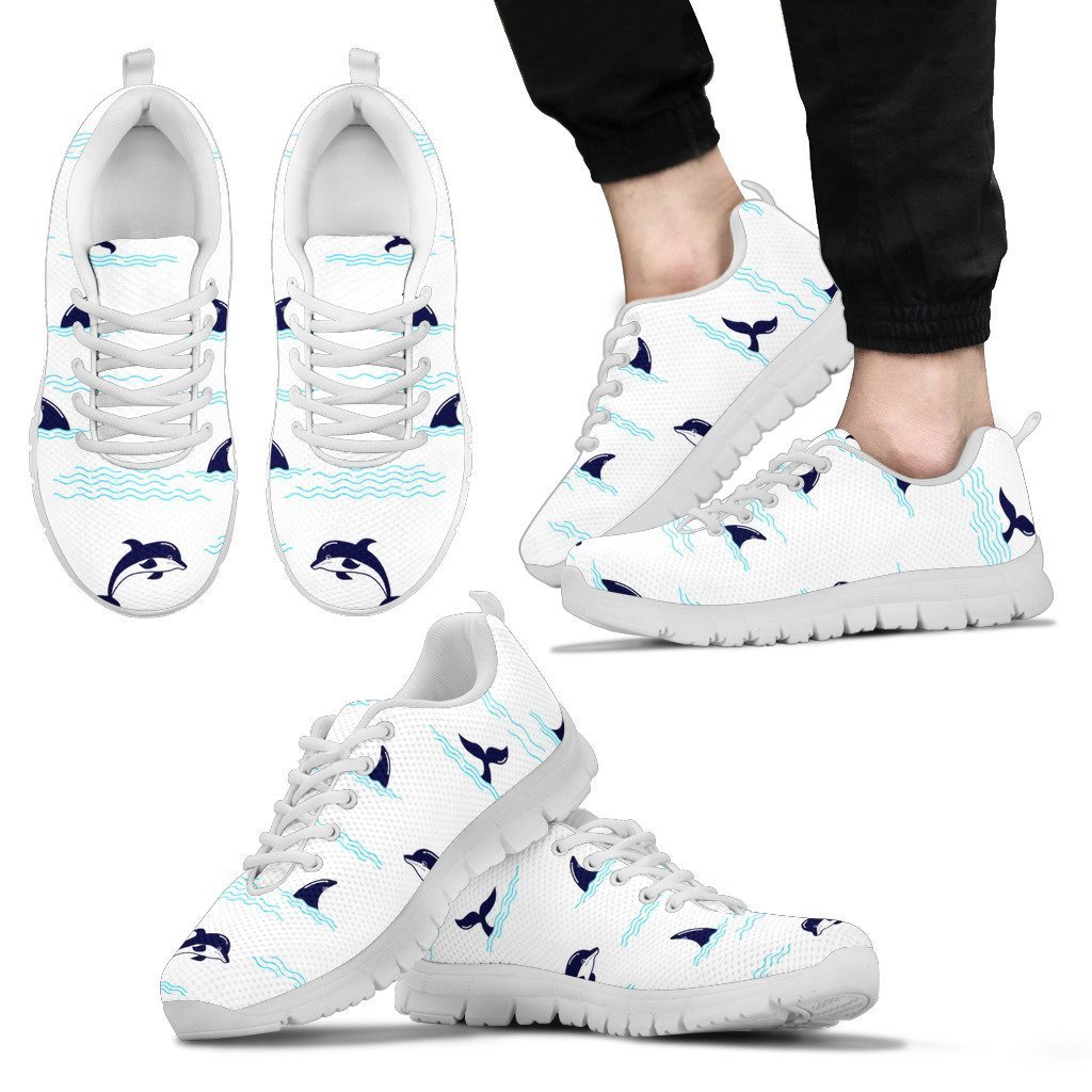 Dolphin Jumping Men Sneakers