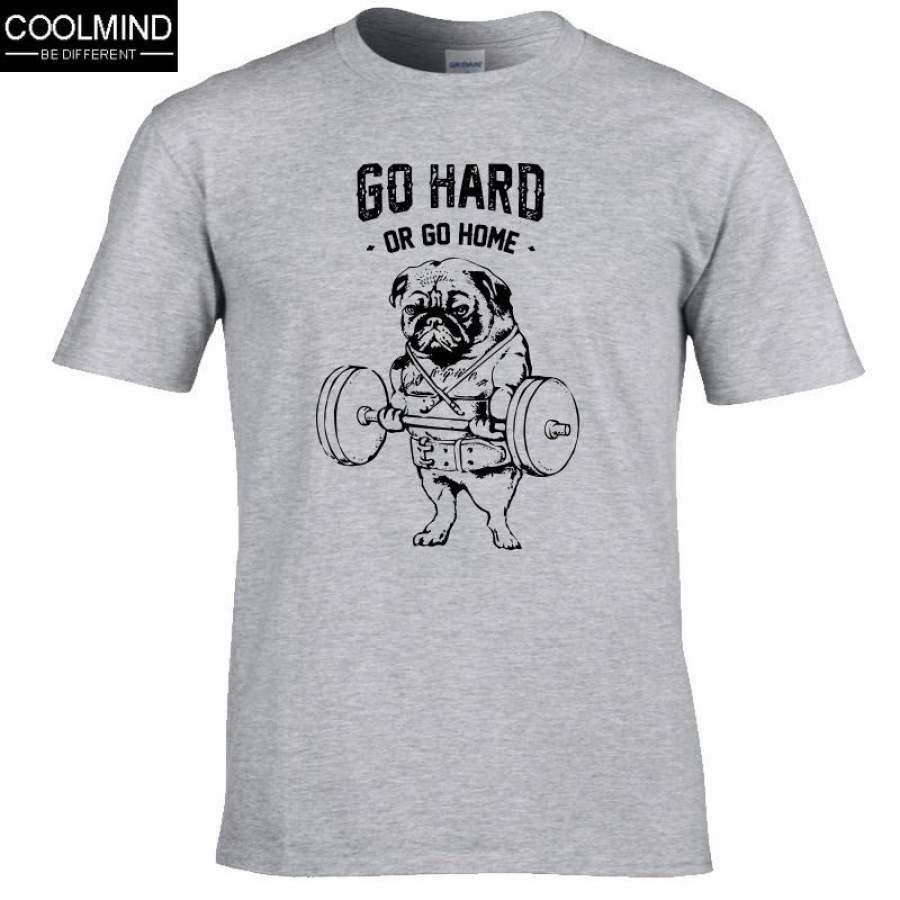 Cotton Casual Pug Life Mens T Shirts Top Quality Fashion Short Sleeve Men Tshirt Men’s Tee Shirts Tops Men T-shirt 2017 T01