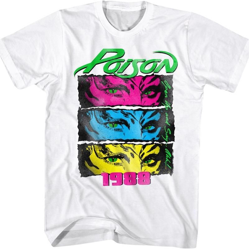 1988 Poison Shirt Gift Trending Design Shirt