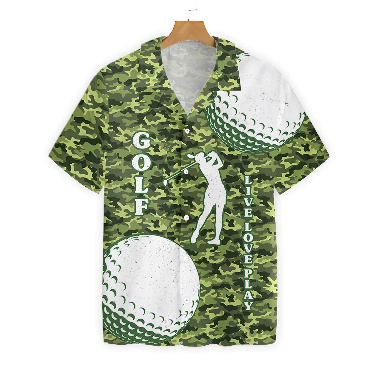 Golf Live Love Play 0302 Hawaii Shirt Ha46436