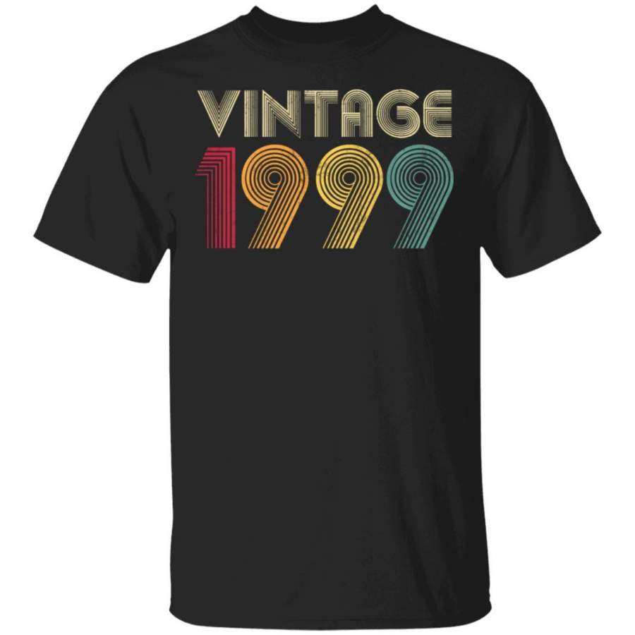 20th Birthday Gift Vintage 1999 Classic 20 Years Coffee Mug Unisex Men Women Tshirt