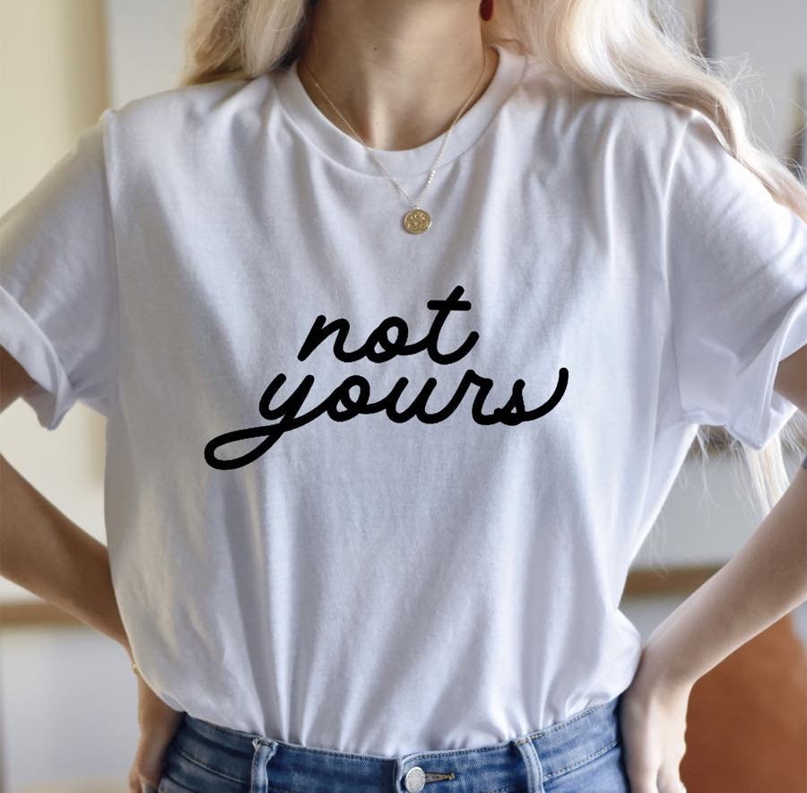 Not yours Tee, Beach, Vacation, Vacay, Boho Style, Tee for Women