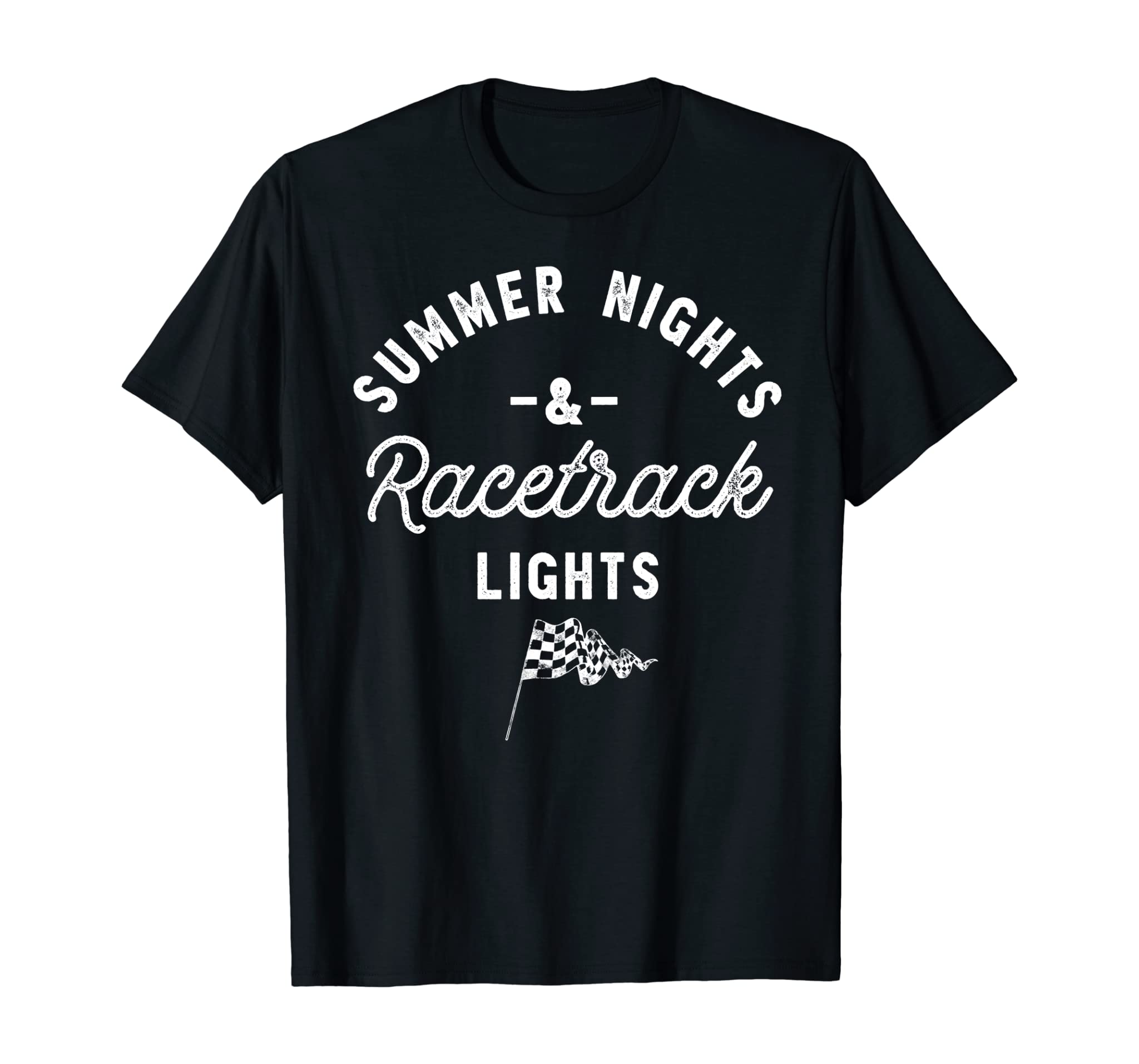 Funny Car & Racing Shirt – Summer Nights & Racetrack Lights