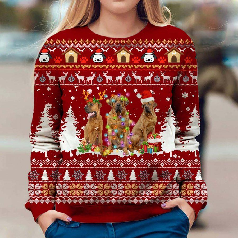 Tosa Christmas – Ugly Christmas Sweatshirt – 3D Sweatshirt