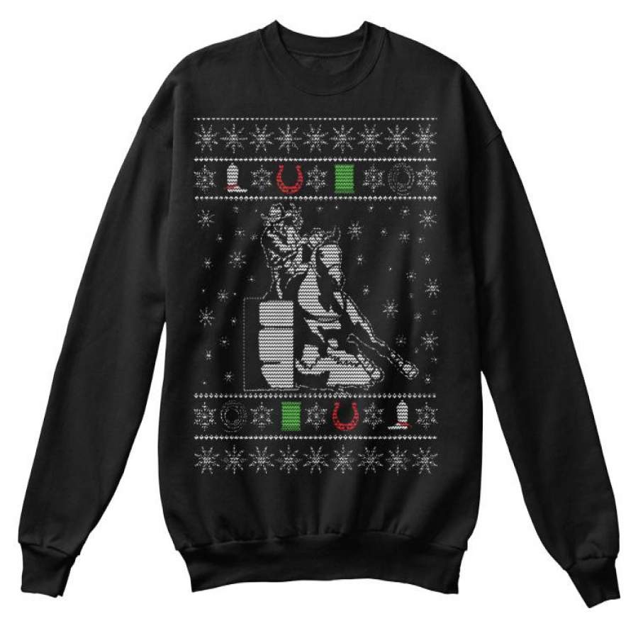 Barrel Racer UGLY Christmas Sweatshirt