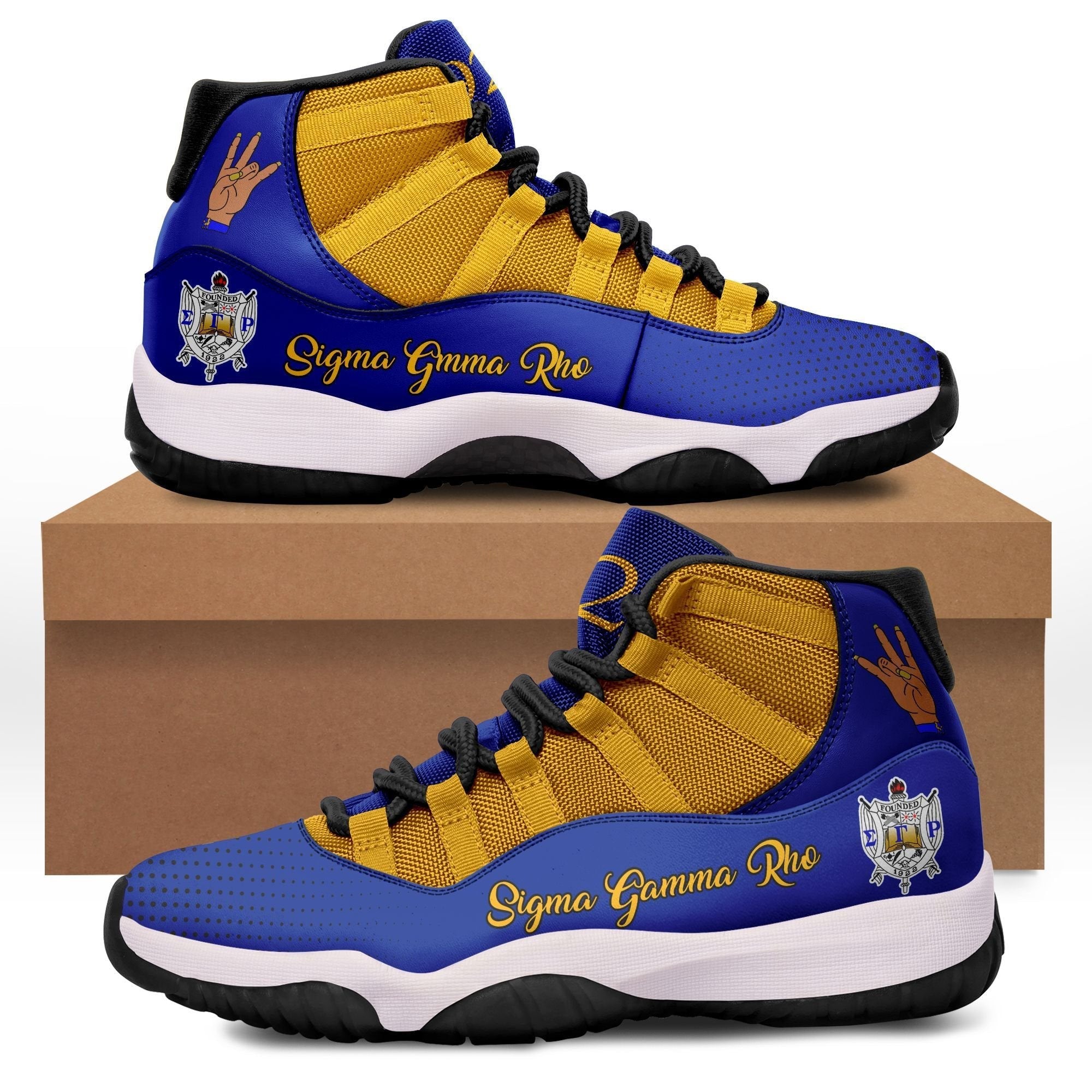 Sorority Footwear – Sigma Gamma Rho Sneakers J11