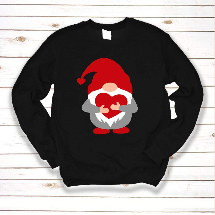 Valentines Day Shirt, Gnome with heart shirt, Gnome Shirt, Valentine Gnome Shirt