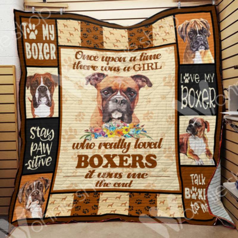 Boxer Dog Blanket NOV1302 68O49