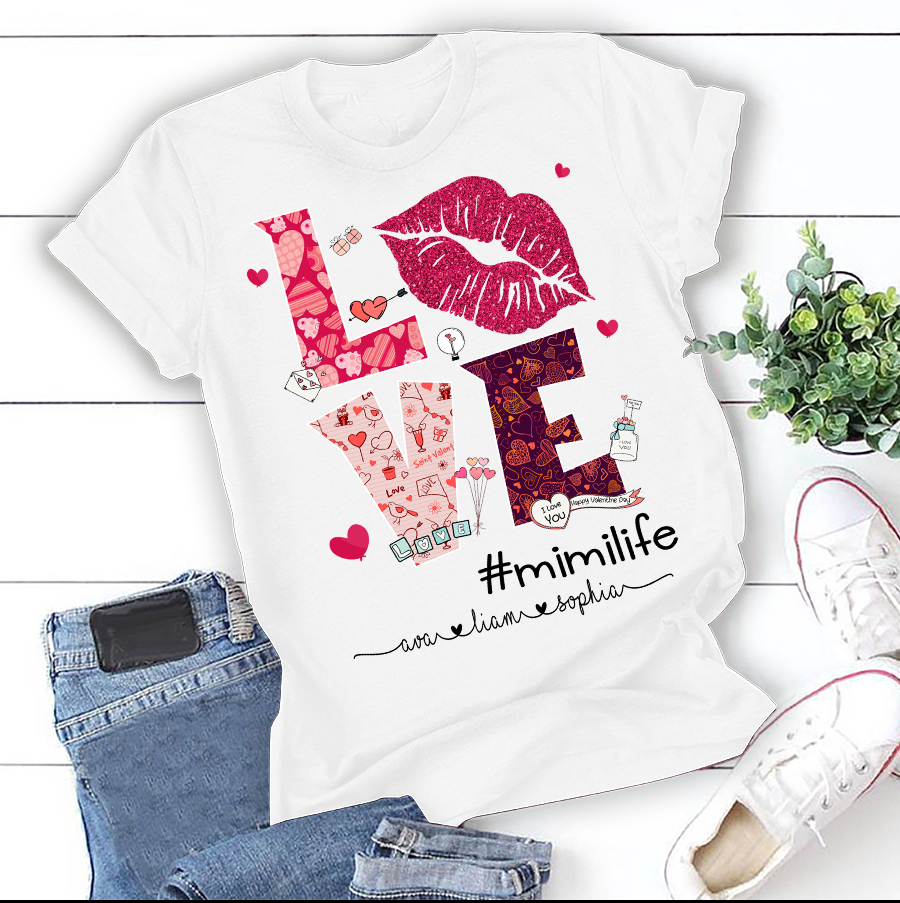 Lovely Mimi – Valentine | Personalized T-Shirt