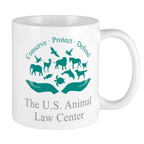 The U.S. Animal Law Center Official Logo Tee Shirt Mug