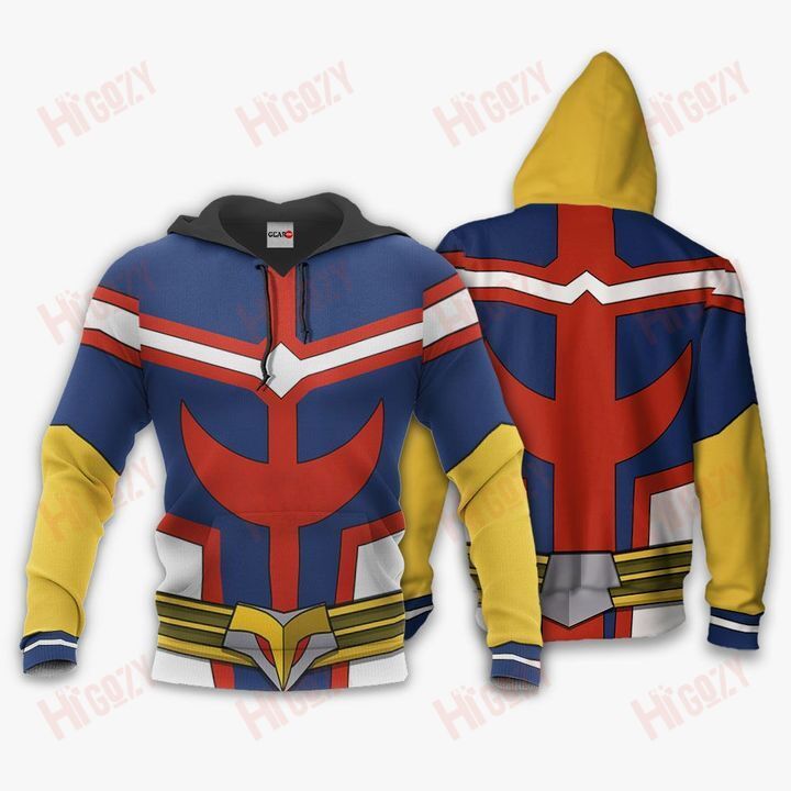 All Might Uniform Hoodie My Hero Academia Anime Jacket Shirt – Tac16