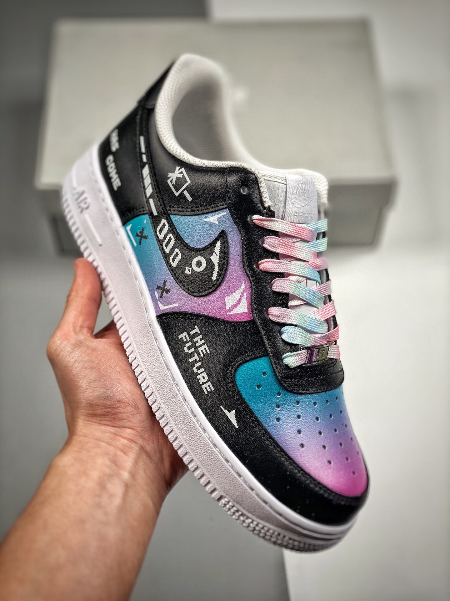 Nike Air Force 1 Low The Future BlackMulti 5340514