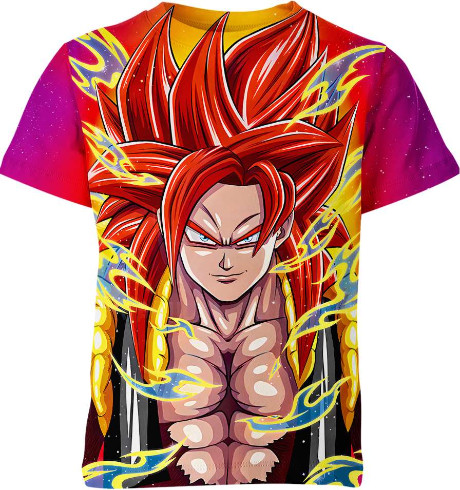 Gogeta Super Saiyan 4 Dragon Ball Z Shirt