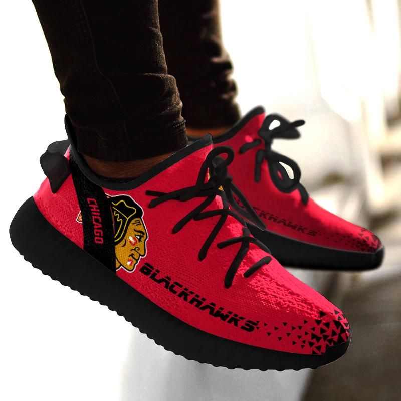 Order Line Logo Chicago Blackhawks Sneakers As Special Shoes