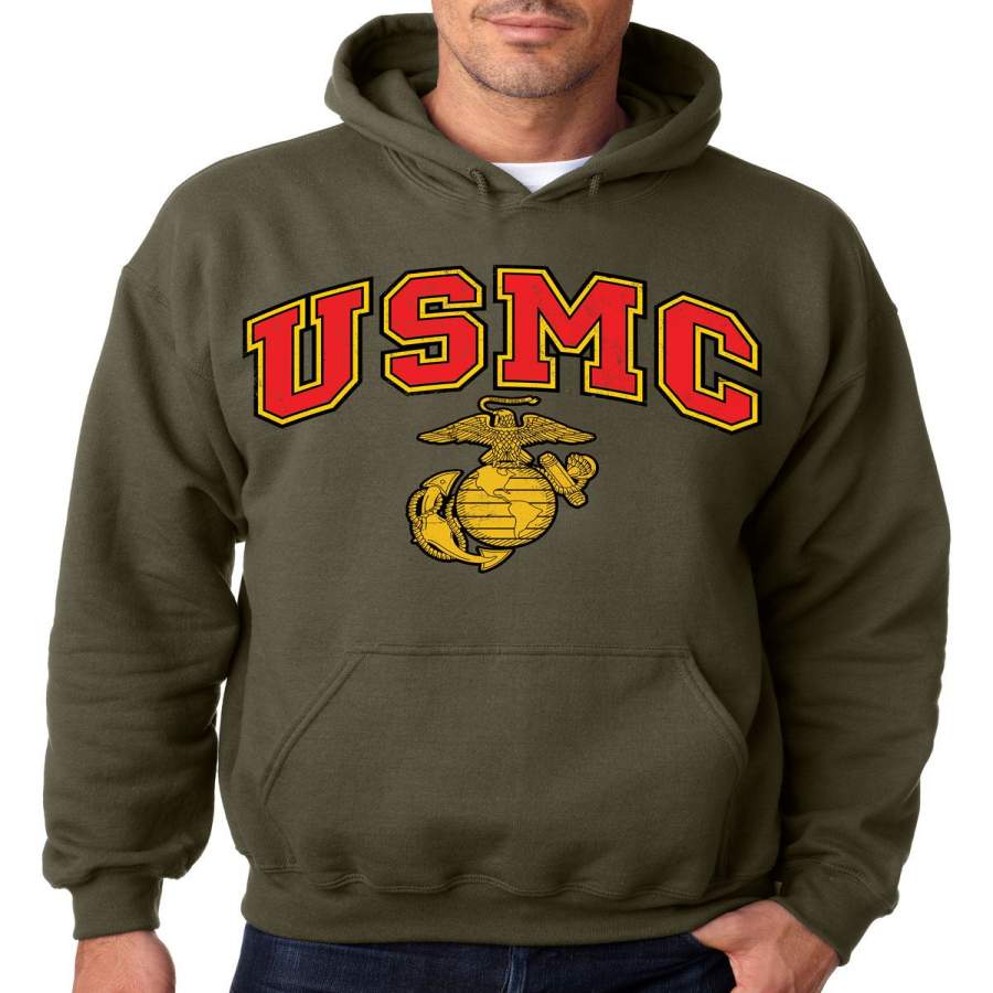 Usmc Army Marines Marine Corps Semper Fi Hoodie Us - Jasaust Store