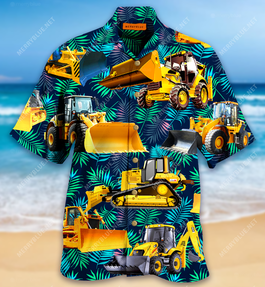 Not Yelling Heavy Equipment Operator How We Talk Unisex Hawaii Shirt Ha8982