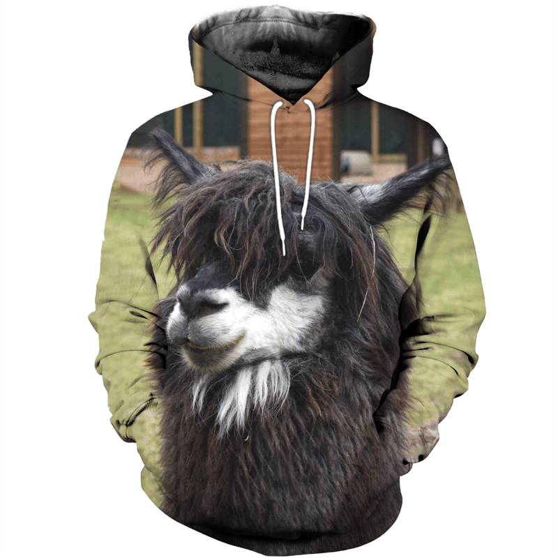 Animal Llama KK3 LBM204 Hoodie