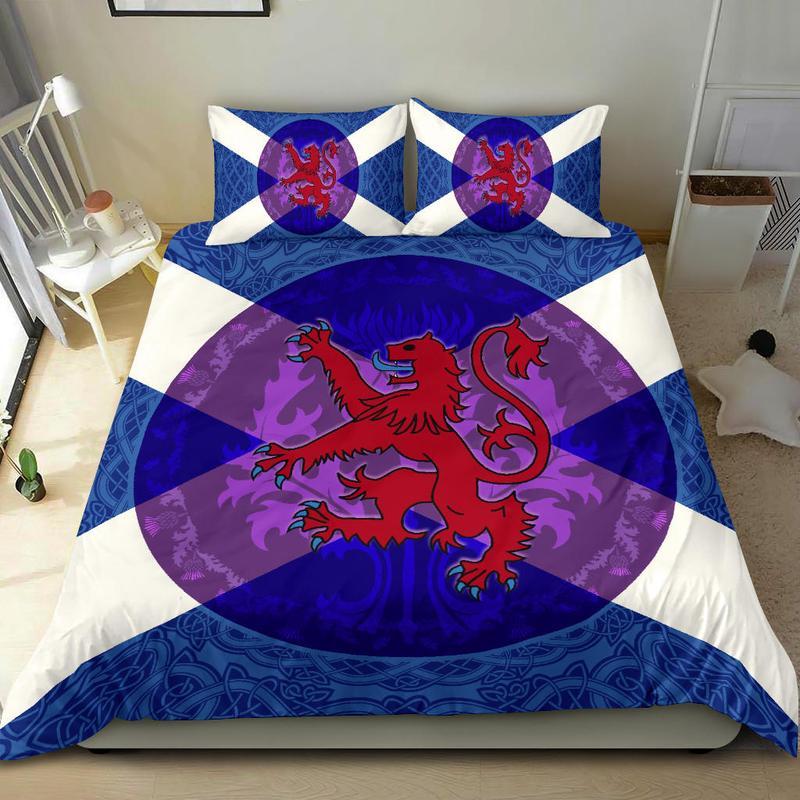 Scottish Lion Irish St Patricks Day 3D All Over Printed Bed Set