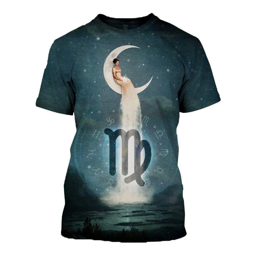 3D ALL OVER PRINTED VIRGO ZODIAC T SHIRT HOODIE NTH150832