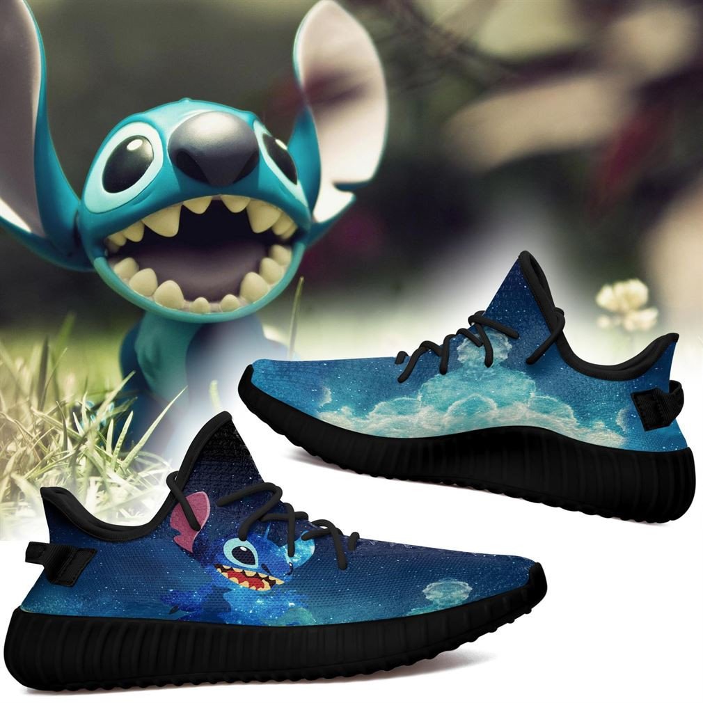 Stitch Yeezy Sneakers Shoes Art 1324