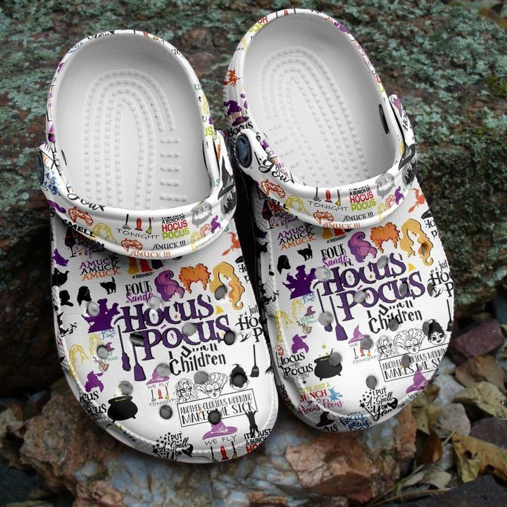 Hocus Pocus I Smell Children Halloween Crocs Classic Clog Shoes ...