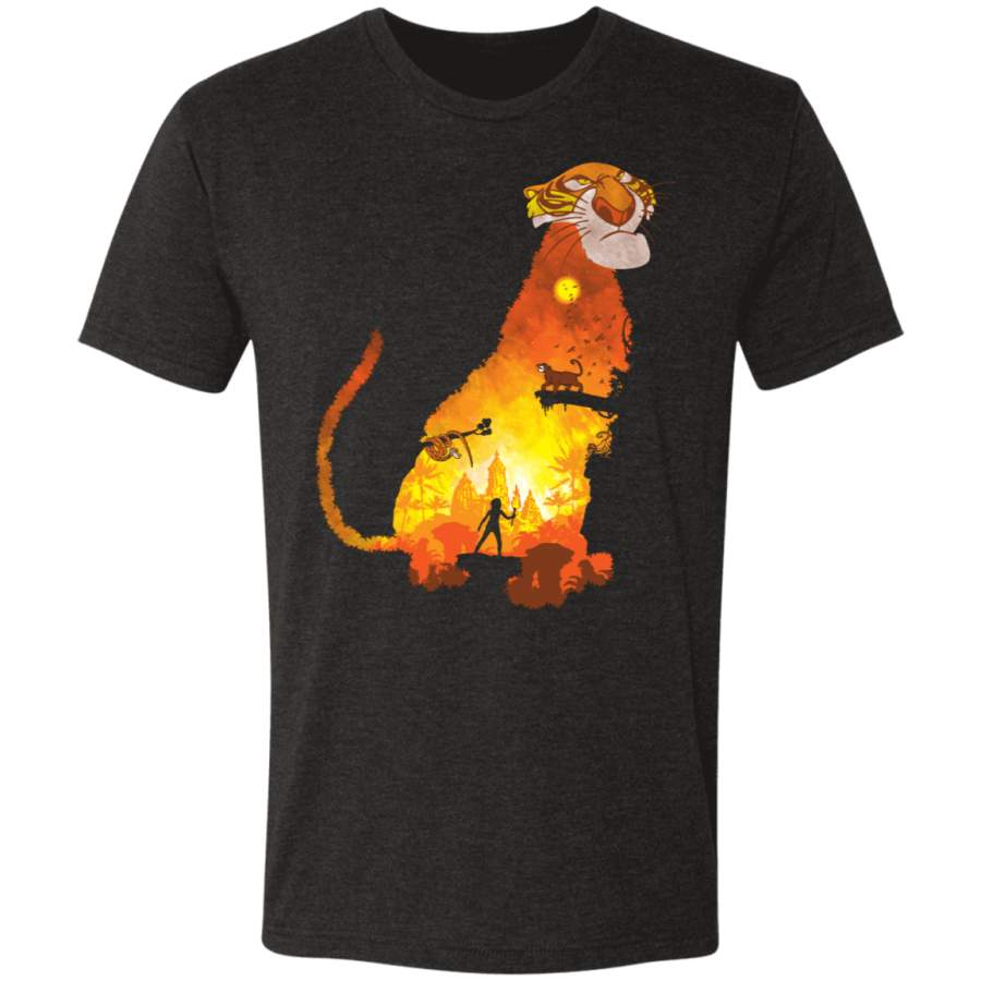 Evil Tiger Men’s Triblend T-Shirt