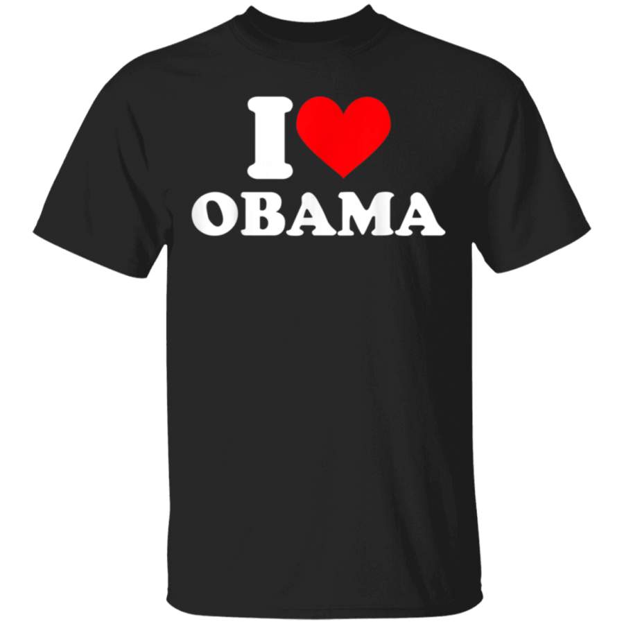 I love Obama T Shirt I heart Obama Tee