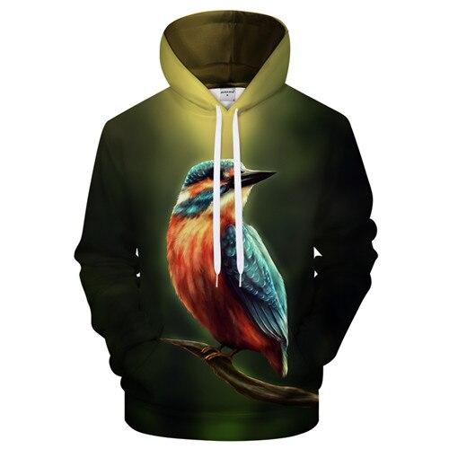 Kingfisher Bird Hoodie