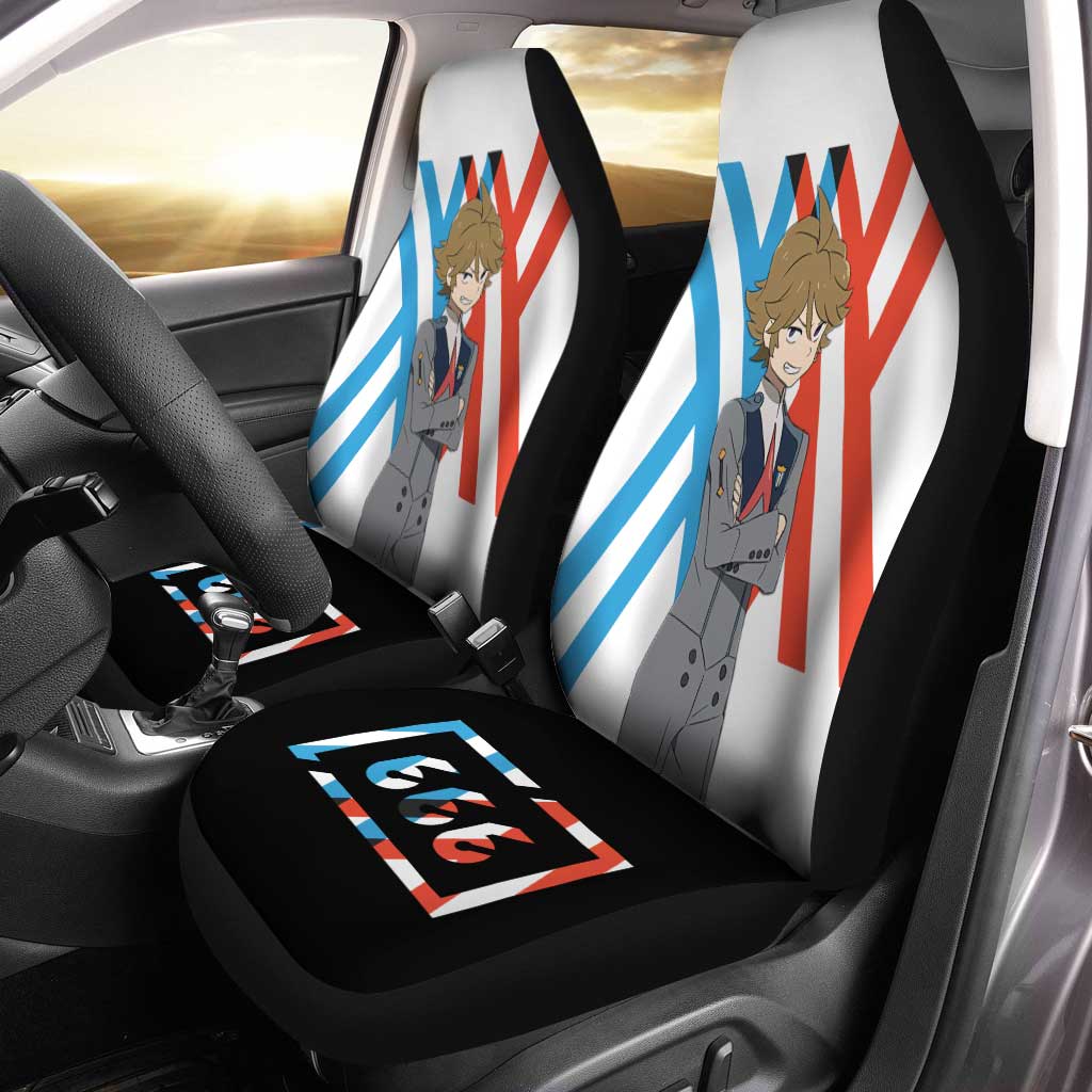 Zorome Car Seat Covers Custom DARLING in the FRANXX Anime