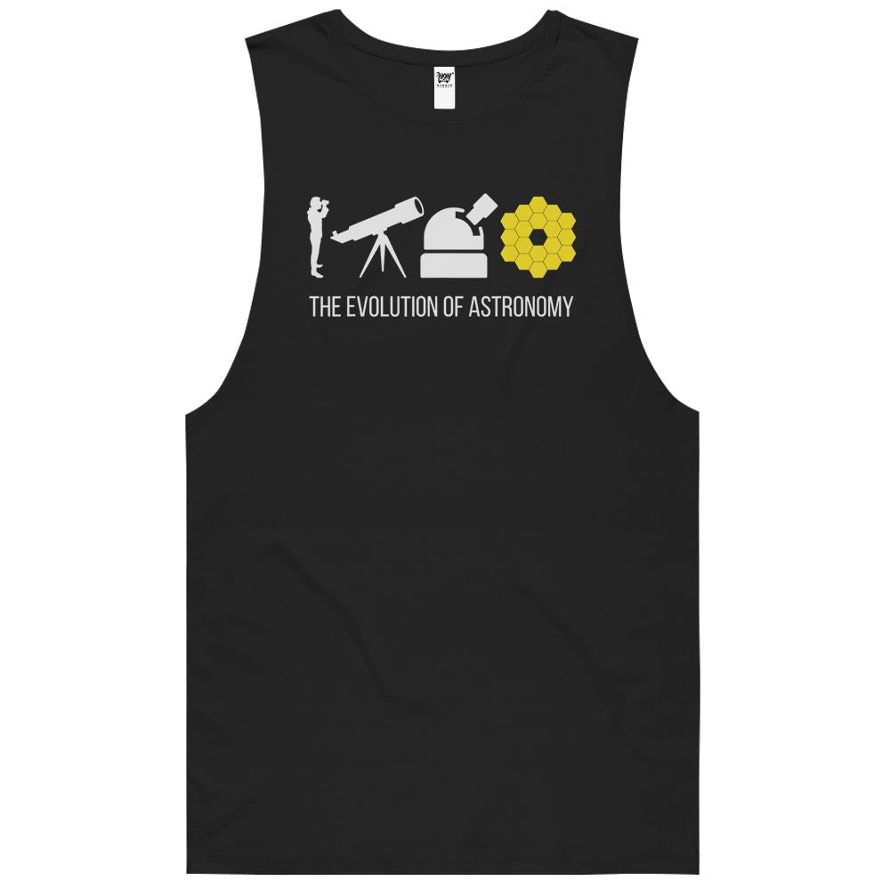 Evolution Of Astronomy Telescope James Webb Space Telescope Tank Top T-Shirt