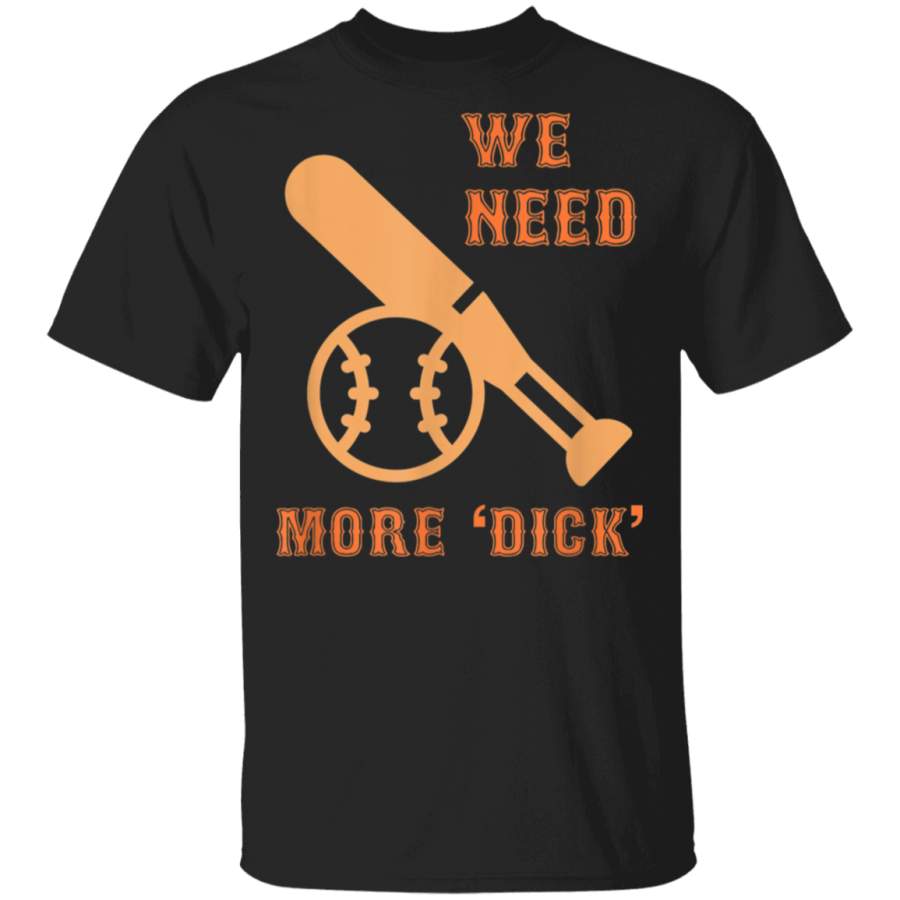 San Francisco Baseball Dick SF Bat TShirt